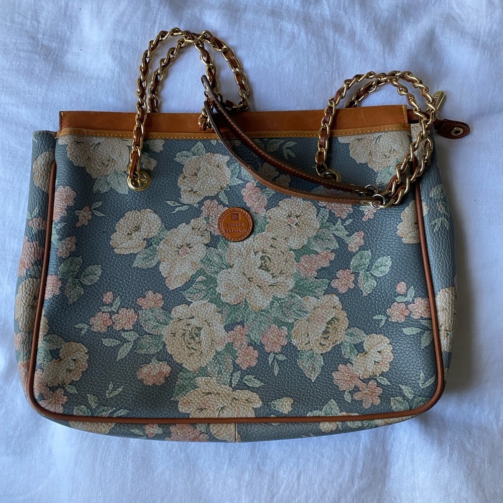 Pierre Balmain Floral Bag (Medium/Large)